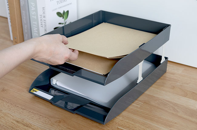 For easily taking documents