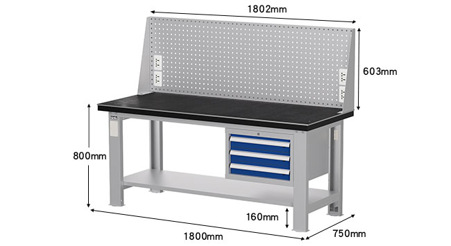 Perforated board+Socket