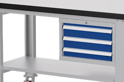 Heavy Duty Workbench — Mobile — Hanging cabinet