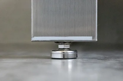 Stainless Steel Workbench — Standard — With leveler screws