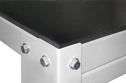 Steel top