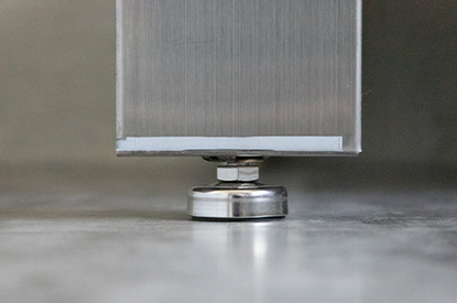 With leveler screws